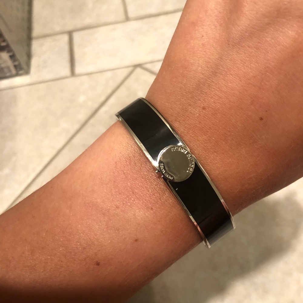 Henri Bendel Black Cuff Bracelet - Picture 3 of 4